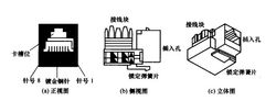 RJ45结构图高清图片