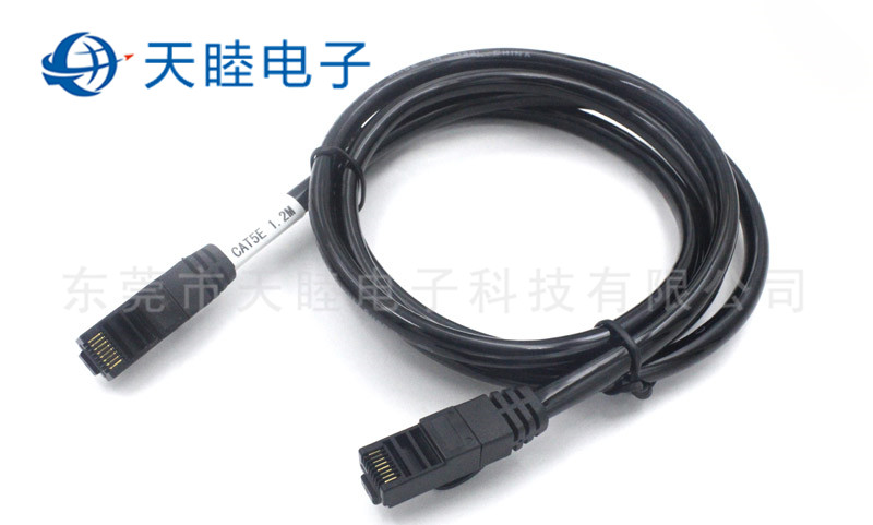 CAT.5E全塑可定制型RJ45网络延长线