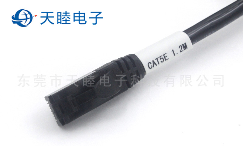 CAT.5E全塑可定制型RJ45网络延长线