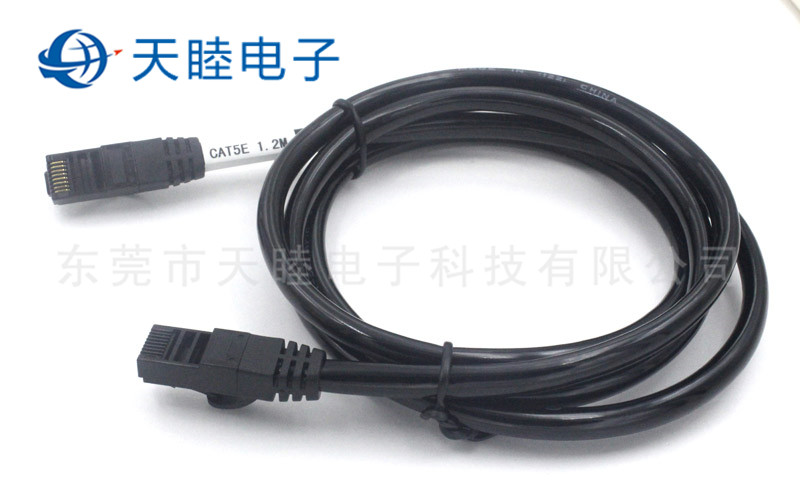 CAT.5E全塑可定制型RJ45网络延长线