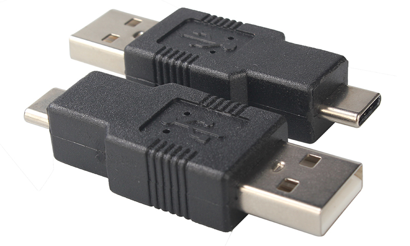 USB 2.0 转type-c 转接头连接器耦合器