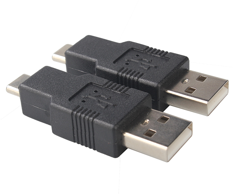 USB 2.0 转type-c 转接头连接器耦合器