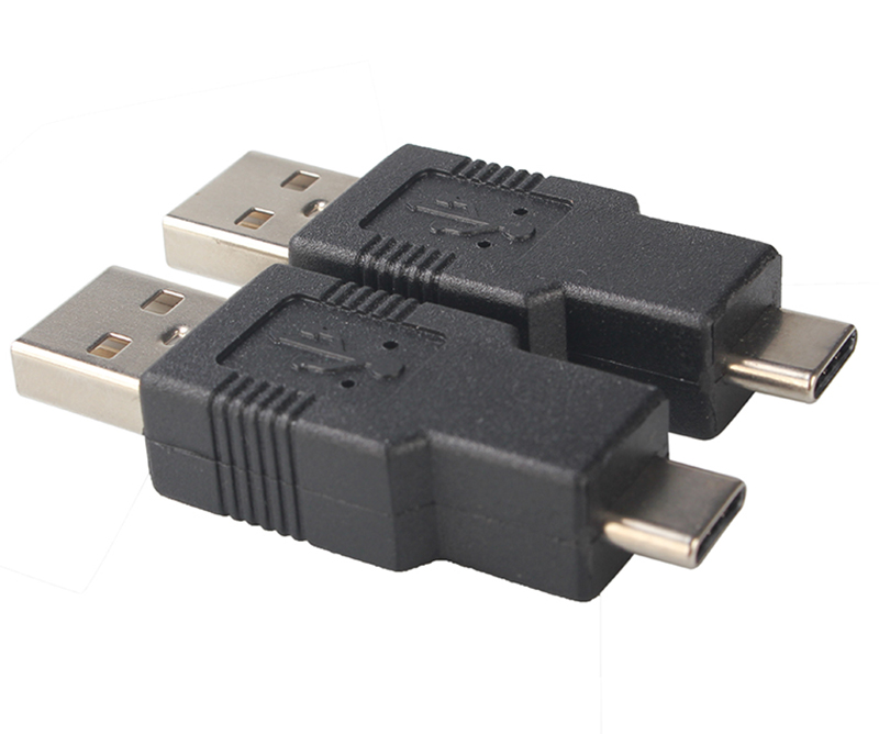 USB 2.0 转type-c 转接头连接器耦合器