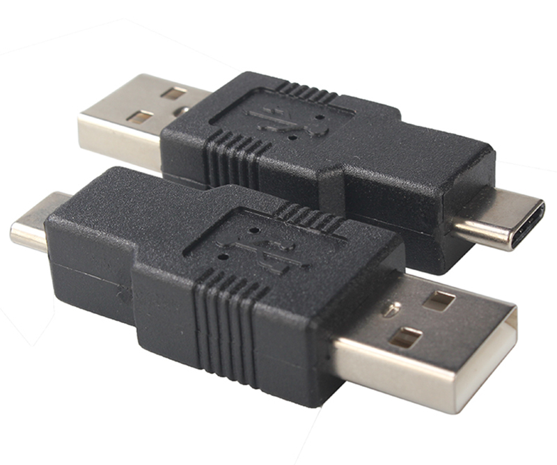 USB 2.0 转type-c 转接头连接器耦合器