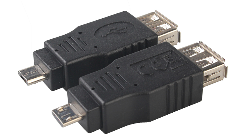 USB 2.0母座转安卓Micro转接头连接器