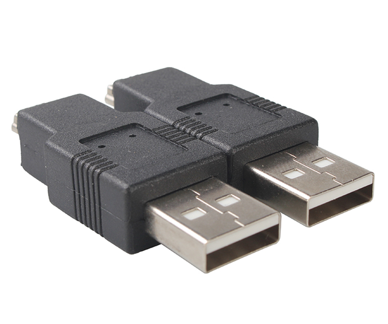 USB 2.0母转mini公转接头连接器可用于转接对接延长