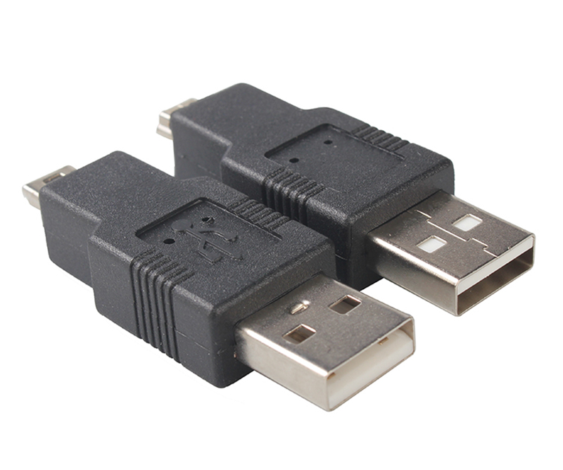 USB 2.0母转mini公转接头连接器可用于转接对接延长